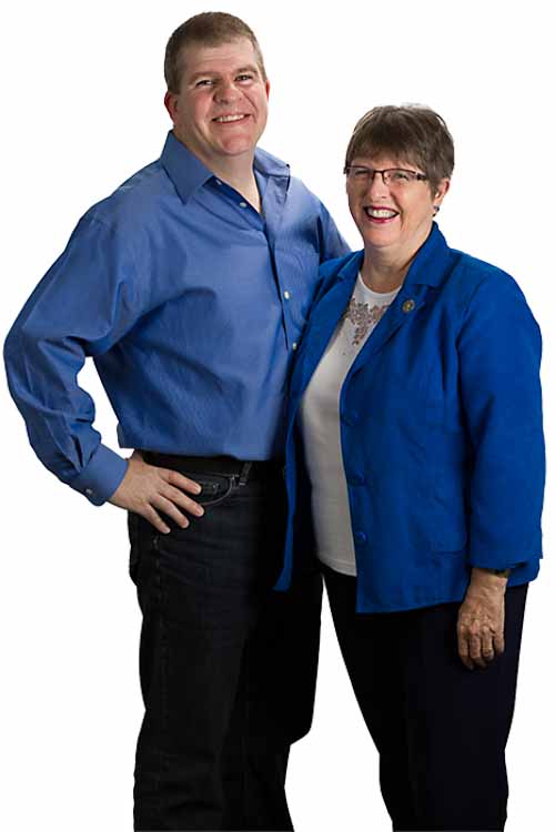 Dr Cathy Dodge Smith with Desmond Smith Dr Cathy Dodge Smith with Desmond Smith